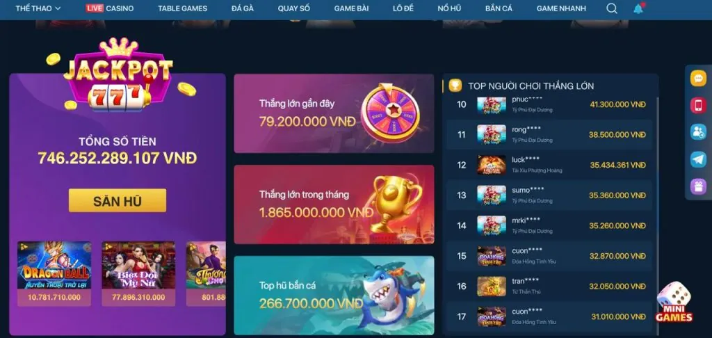 Bắn cá đổi thưởng Hubet88
